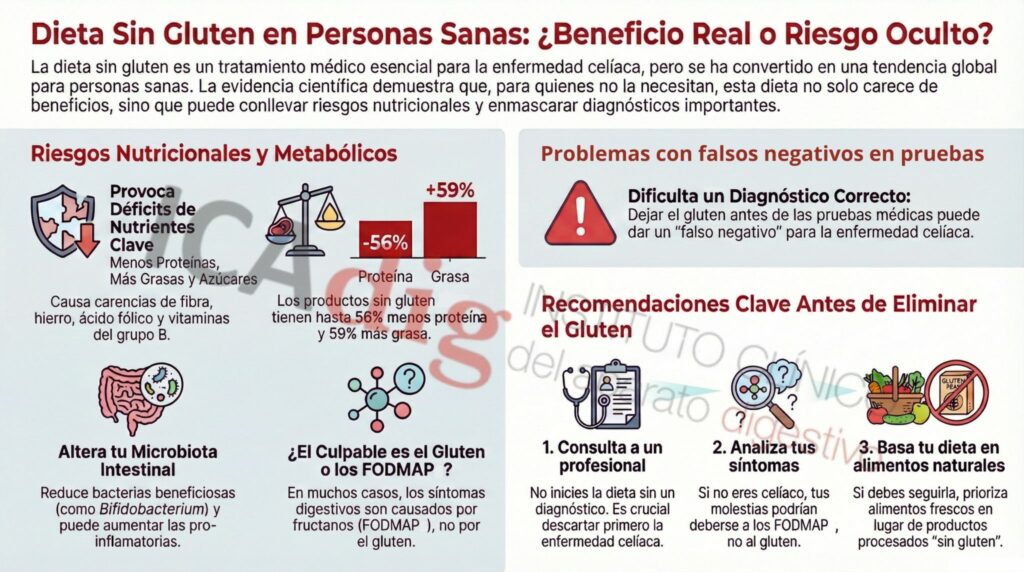 Dieta Sin Gluten en Personas Sanas: ¿Salud o Riesgo? La Verdad Científica