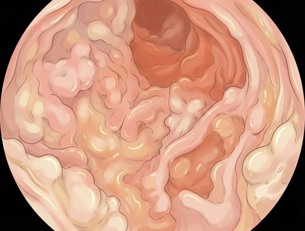Paciente con colitis ulcerosa