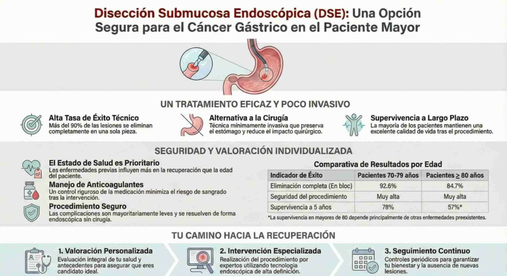 DSE cáncer gástrico precoz