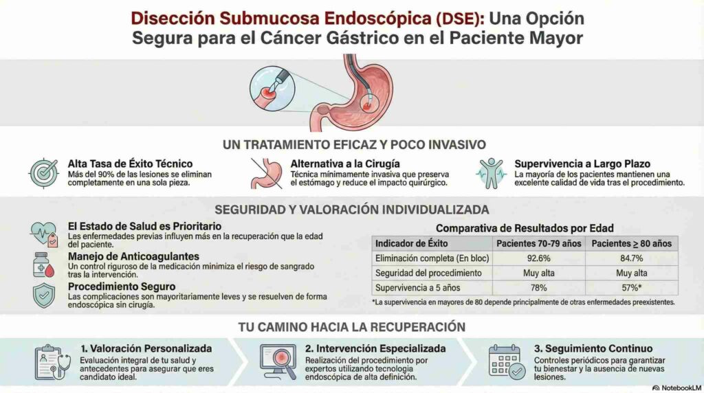 DSE cáncer gástrico precoz
