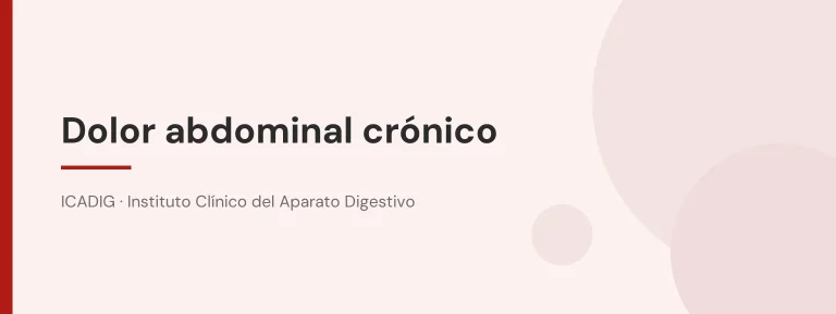 Dolor abdominal crónico