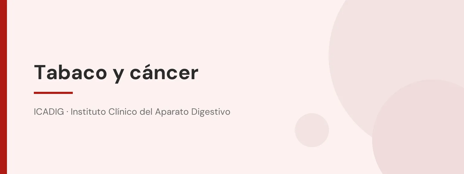Tabaco y cáncer