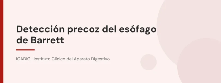 Detección precoz del esófago de Barrett