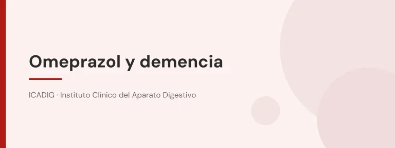 Omeprazol y demencia