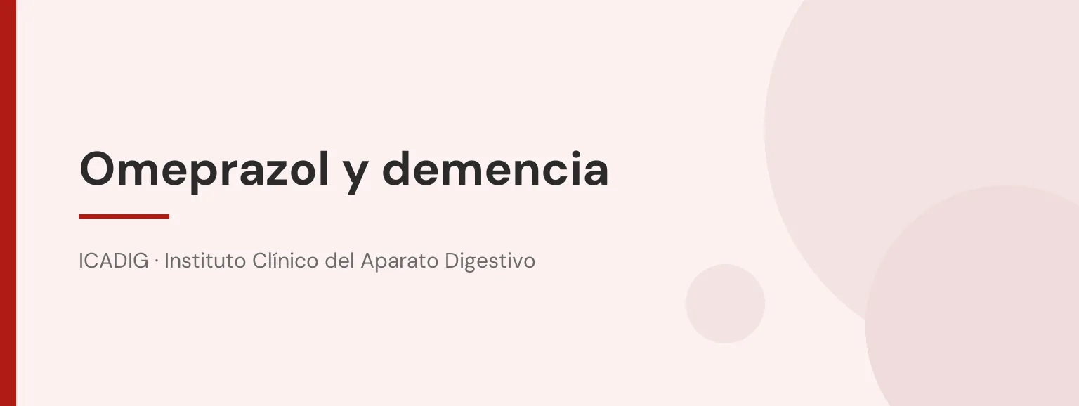 Omeprazol y demencia