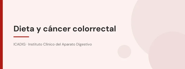 Dieta y cáncer colorrectal