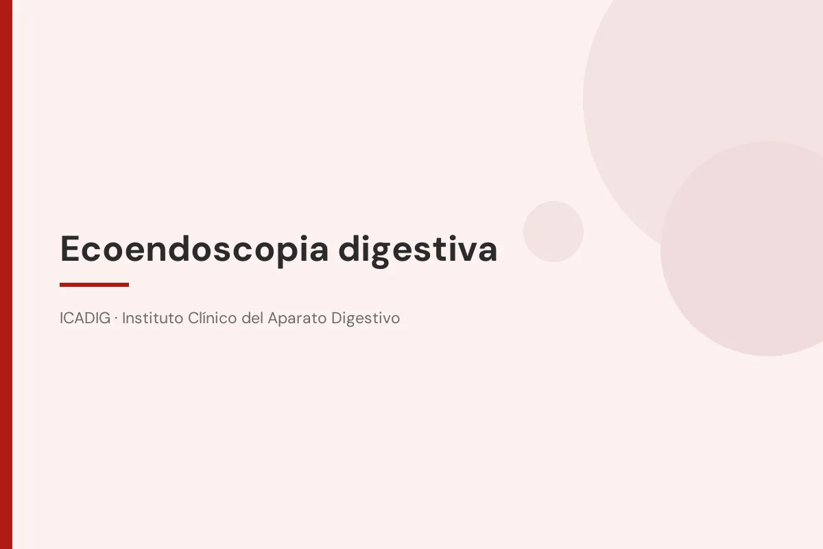 Experienced endoscopist performing endoscopic ultrasound of esophagus