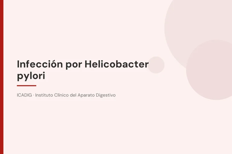 Infección por Helicobacter pylori